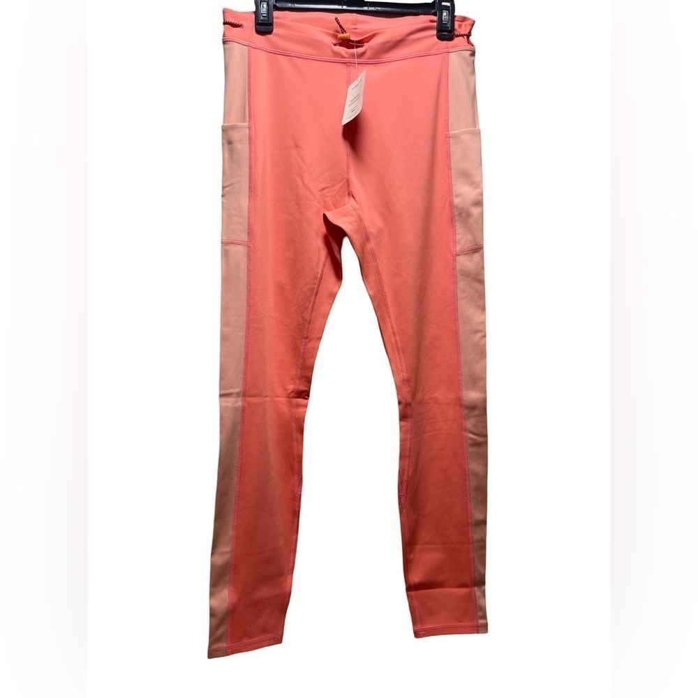 NWT Fabletics Motion365+ High-Waisted Bungee Legging Coral Size XL